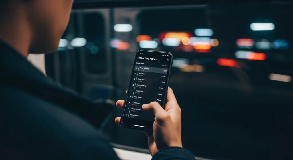 Meiste monatliche Hörer auf Spotify: aktuelle Rangliste